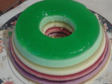 Gelatina colorida