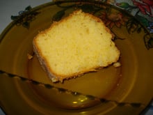 Bolo de fubá com canela