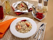 Arroz urbano de papelote