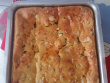 Torta de liquidificador feita com água