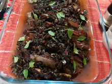 Fraldinha ao vinho e ervas
