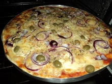 Pizza de cebola