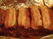 Rocambole de carne moída