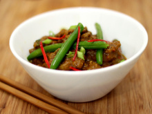Fraldinha ao curry