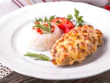 Filé de frango com mussarela