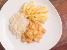 Estrogonofe de queijo