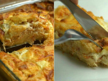 Torta de frango cremosa de liquidificador