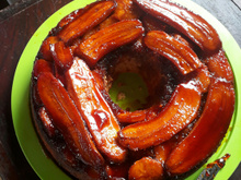 Bolo simples de banana