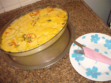 Peixe de domingo da vó Pietra