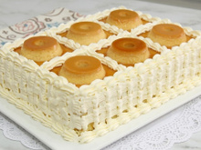 Bolo com mini pudim e recheio de doce de leite viral das confeitarias: já aprenda para vender