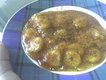 Doce de banana caramelada