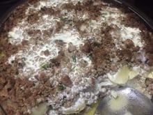 Escondidinho invertido