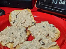 Patê de atum com azeitonas