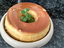 Pudim com creme de leite