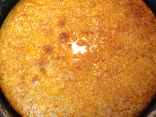 Bolo de laranja com casca
