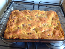 Torta de abóbora com carne moída