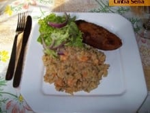 Risoto de camarão especial