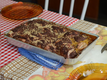 Frango ao molho de cacau