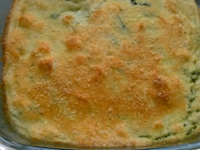 Souflé de espinafre