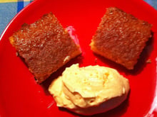 Bolo de laranja para café da tarde