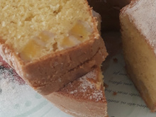 Bolo de banana simples