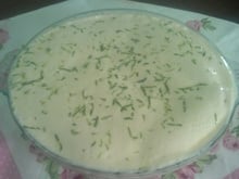 Pavê de limão com bolacha de maizena