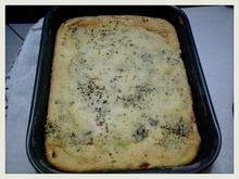 Torta bauru de forno