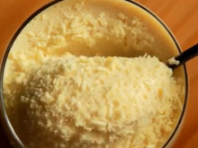 Mousse de leite em pó