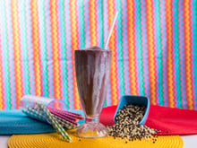 Milkshake de açaí