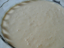 Iogurte tipo petit suisse de morango