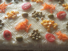 Bolo salgado de frango