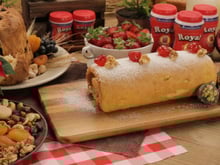 Rocambole prático de doce de leite