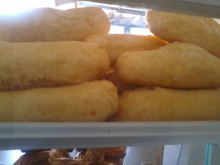 Biscoito de queijo frito