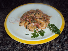 Camarão ao bafo com cerveja