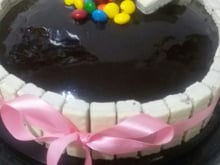 Cobertura crocante para bolo