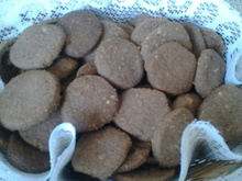 Biscoito de chocolate e nozes