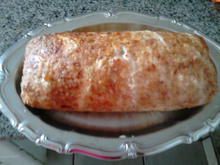 Rocambole de frango