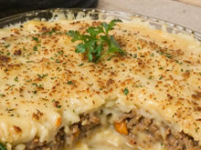 Escondidinho de carne moída