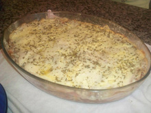 Lasanha de carne moída