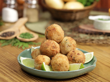 Falso bolinho de bacalhau