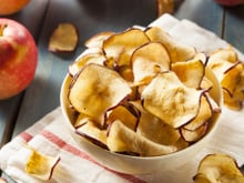 Como fazer chips de frutas
