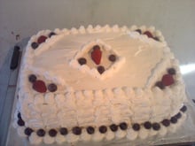 Bolo de frutas