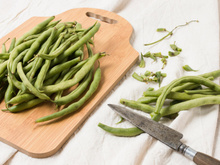 Qual a diferença entre os tipos de vagens que vendem na feira?