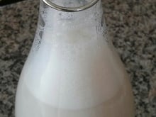 Leite fermentado caseiro (igual yacult)