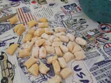 Nhoque de batata baroa