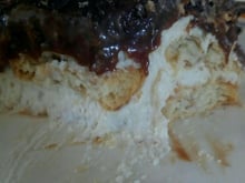 Pavê de leite em pó com chocolate