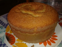 Bolo fofo de laranja