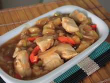 Frango ao molho agridoce