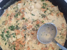 Camarão fácil do Ninja Iluminatti