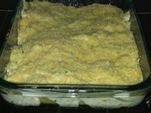 Batata ao forno com sardinha